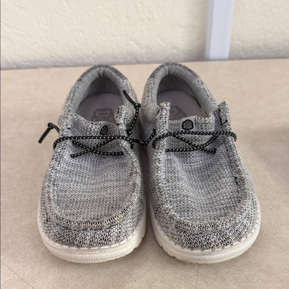 Hey Dude Kids Gray Sneakers